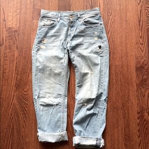 H&M Boyfriend Jeans (Size 27)